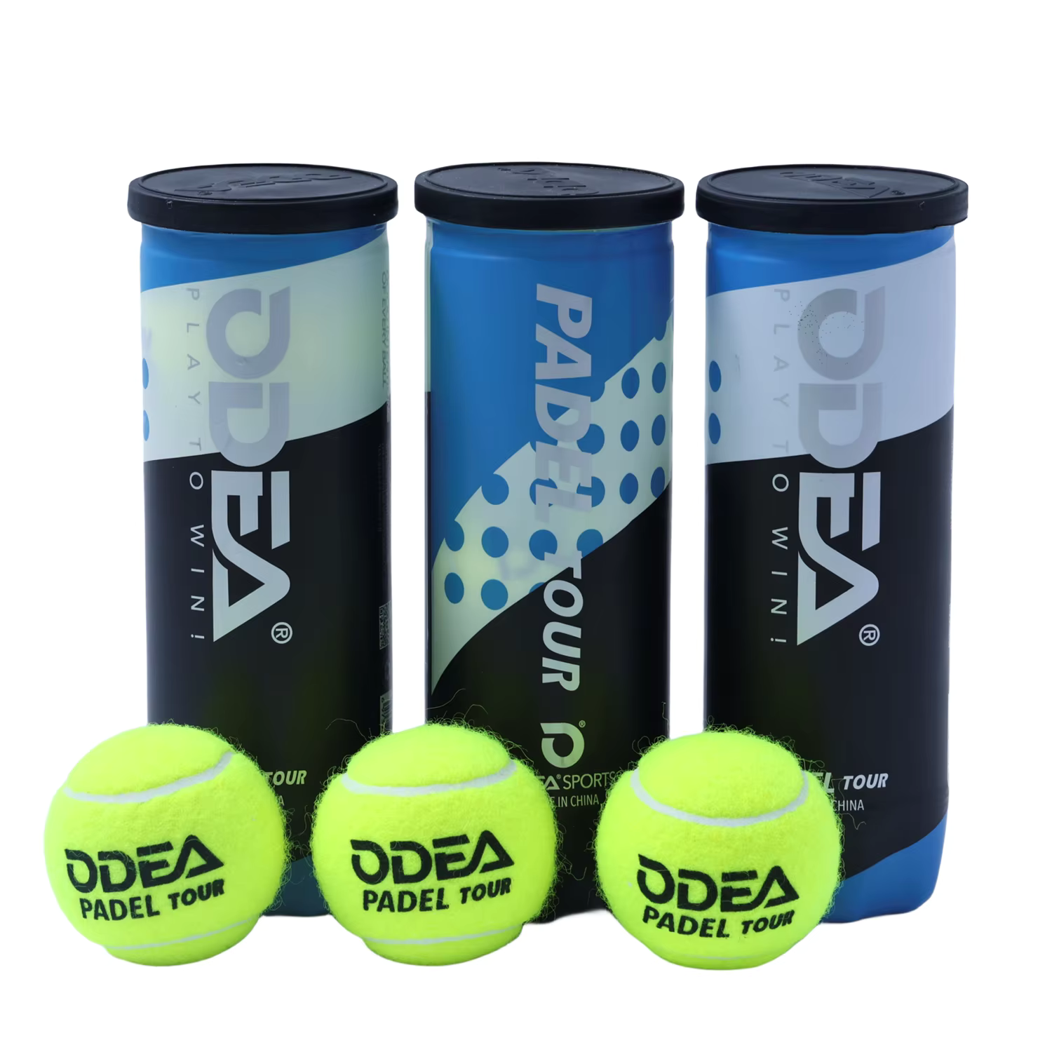 ODEA PADEL TOUR – Balles de padel (x3)