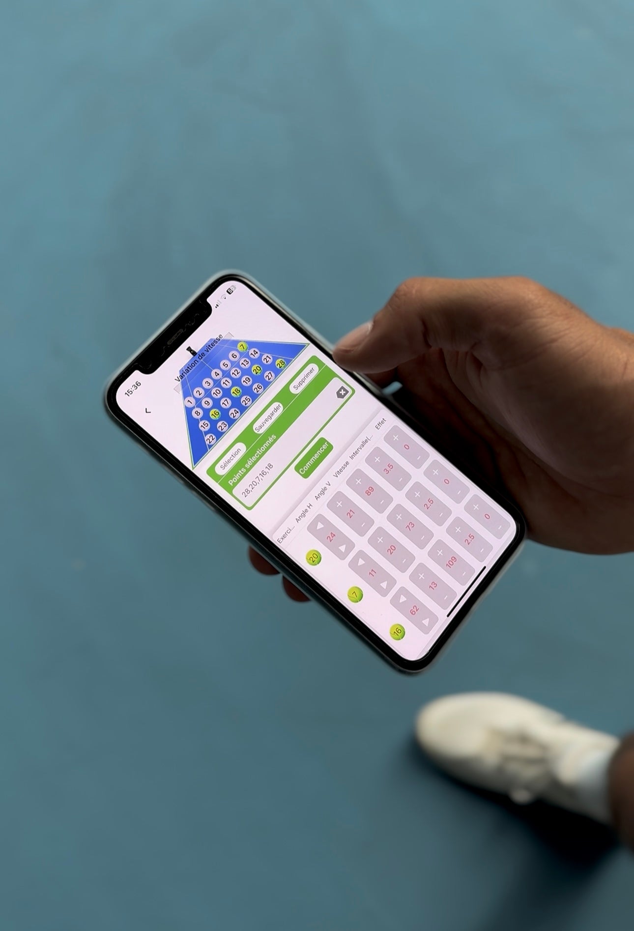 Pack lance-balles PUSUN + Accessoires ODEA