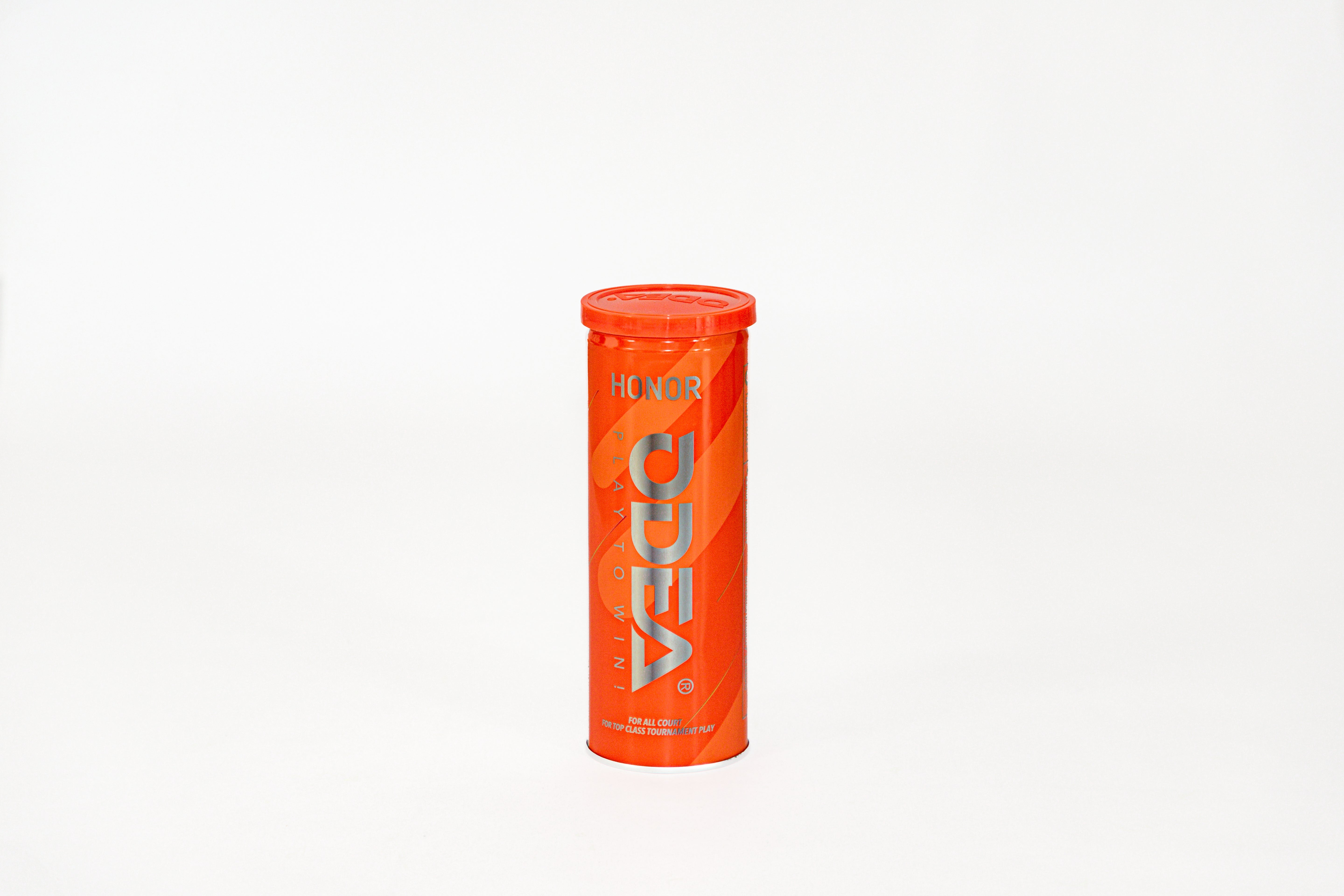 Balles de tennis ODEA HONOR – Tube de 3 balles