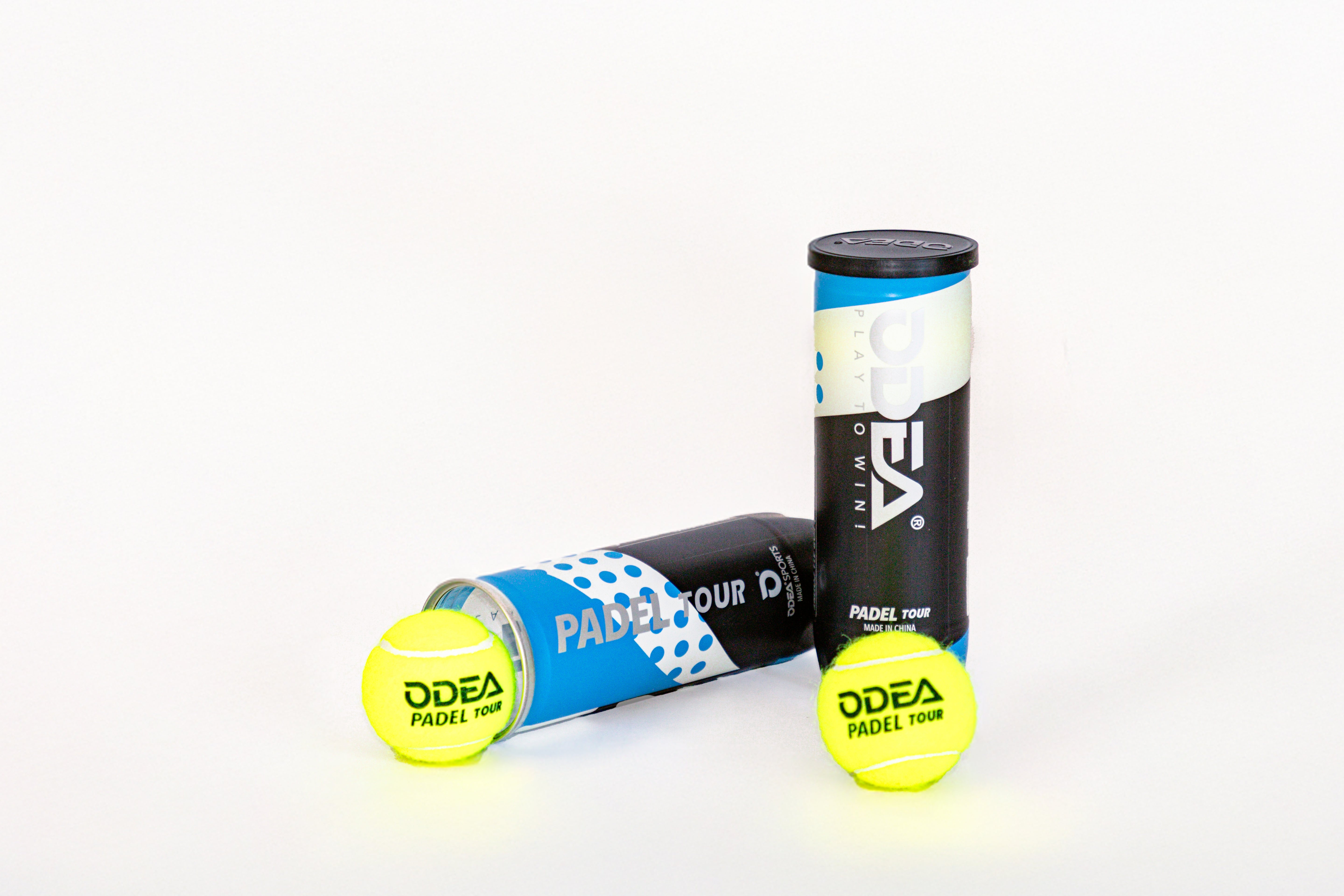Balles de padel ODEA PADEL TOUR – Tube de 3 balles