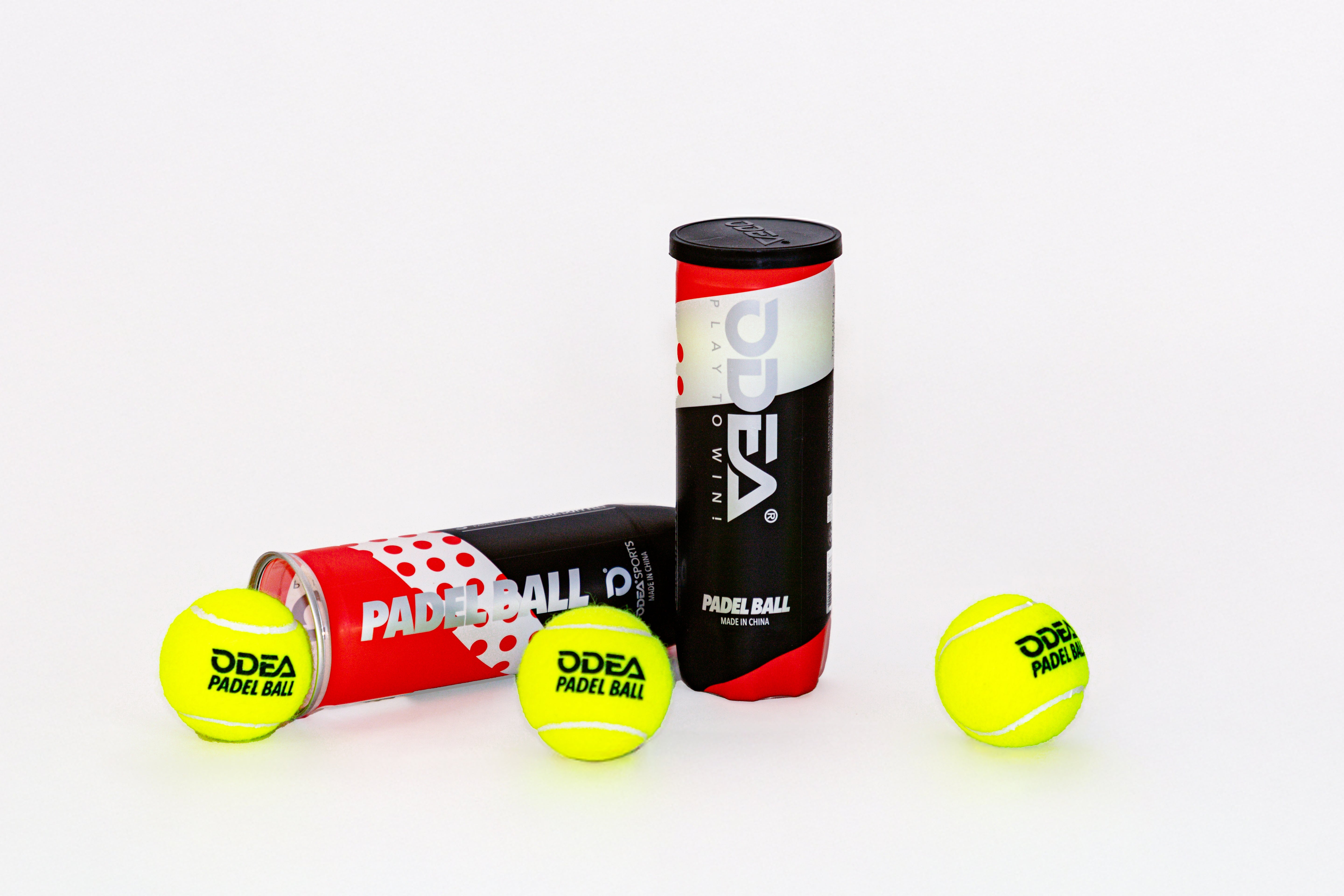 Balles de padel ODEA PADEL BALL – Tube de 3 balles