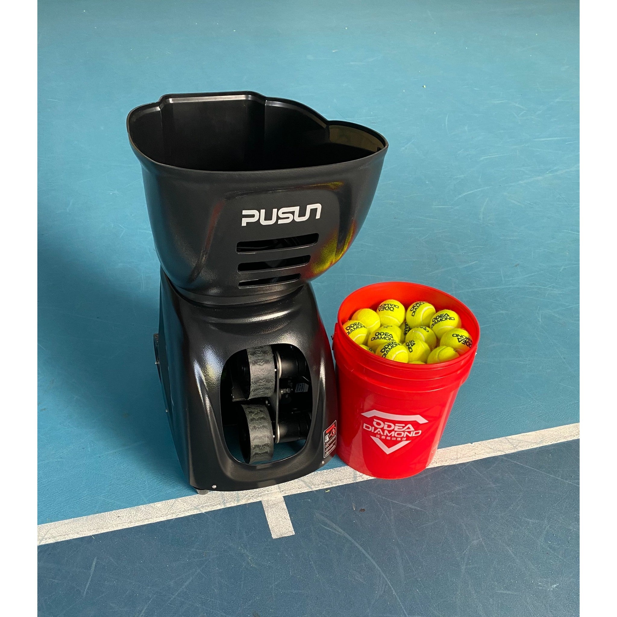 Lance-balles de tennis et padel PUSUN PT MAX-C